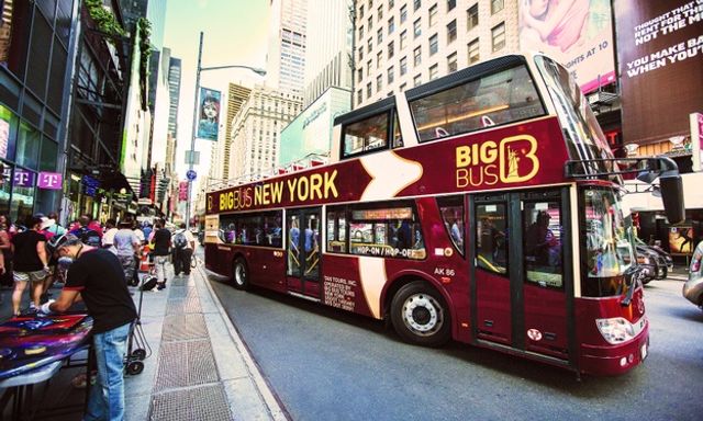 Big Bus New York: Vé xe buýt Hop-On, Hop-Off